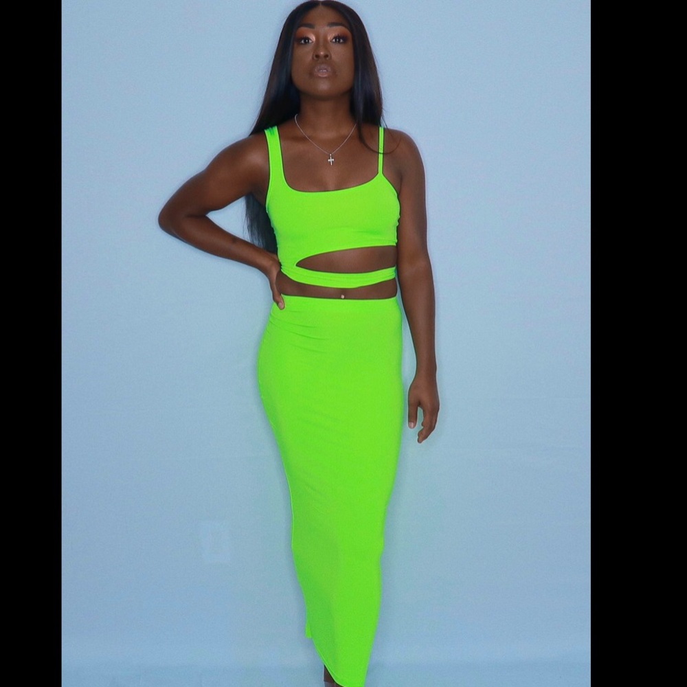 2 piece skirt set